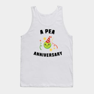 Funny Happy Anniversary Pun Tank Top